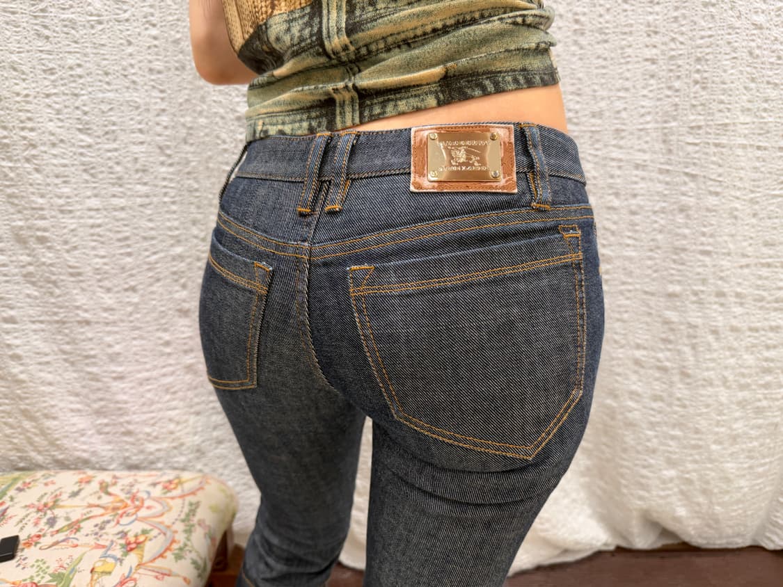 Burberry blue label denim capri 상품이미지7