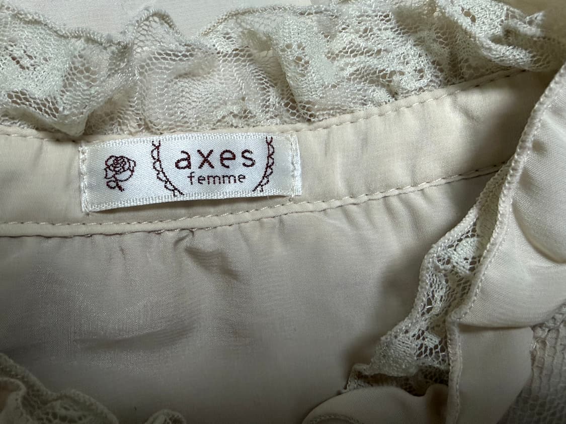 엑시즈팜 긴팔 블라우스 상품이미지3