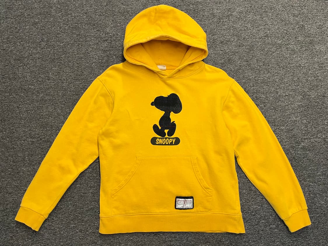 [90] 피너츠 X 해리스트위드 스누피 후드티  상품이미지1