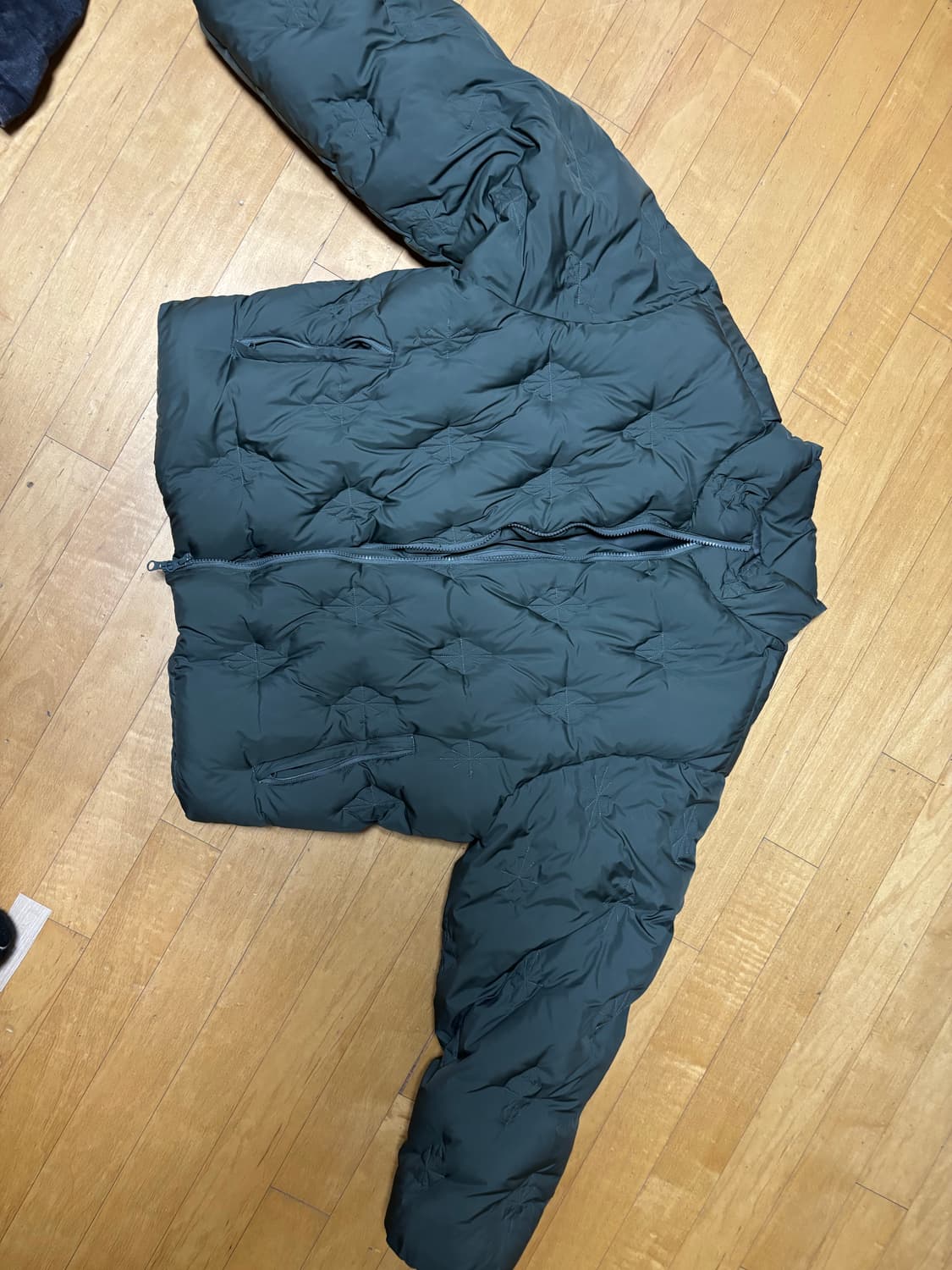 노매뉴얼 패딩  L.S SHORT DOWN JACKET - DEEP KH 상품이미지10