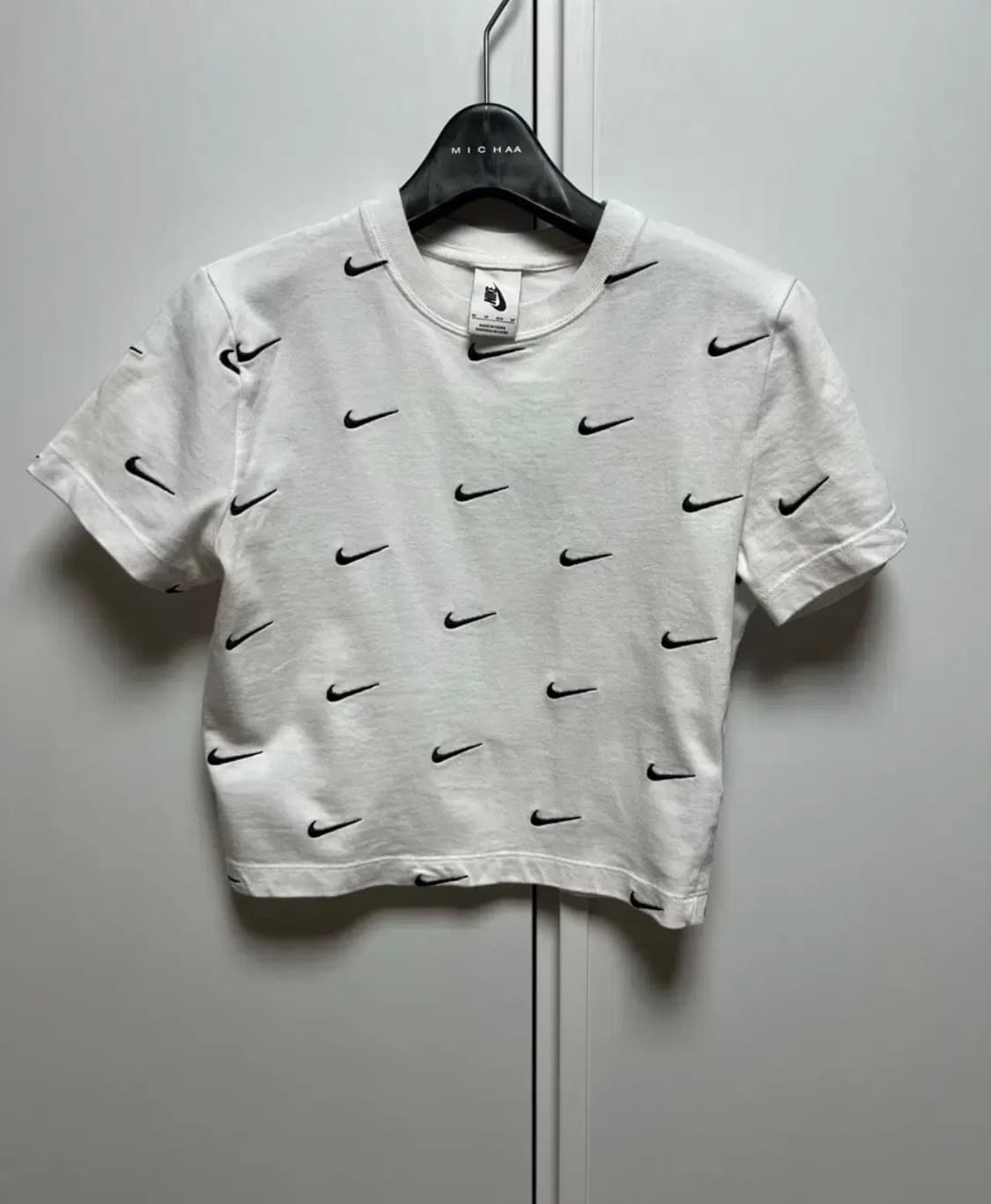 나이키 nrg 스우시 로고 반팔 티셔츠 CK4092-100 상품이미지2