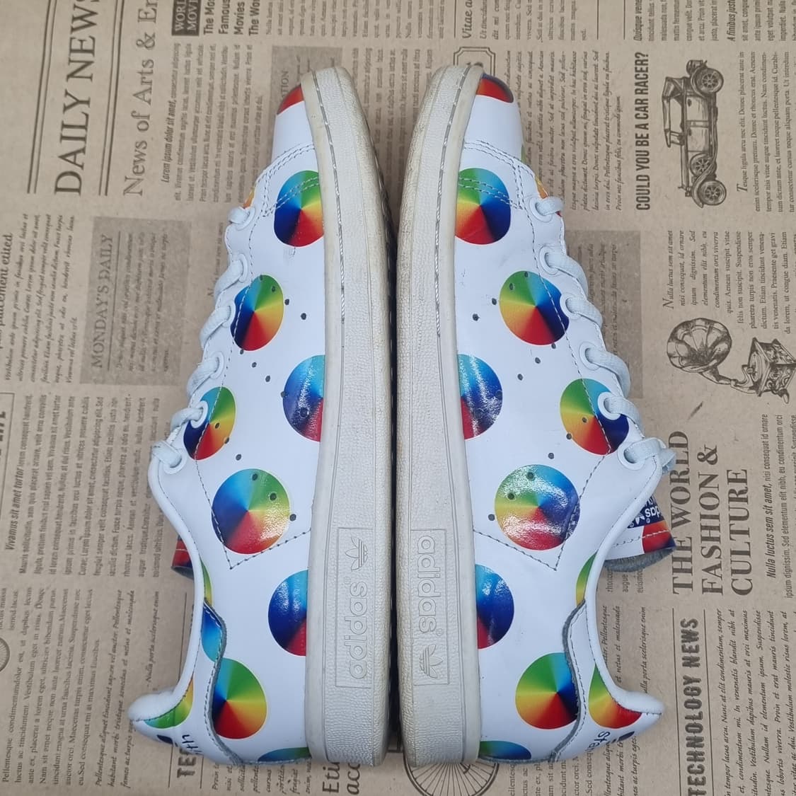 아디다스 스탠스미스 레인보우 운동화230 상품이미지5