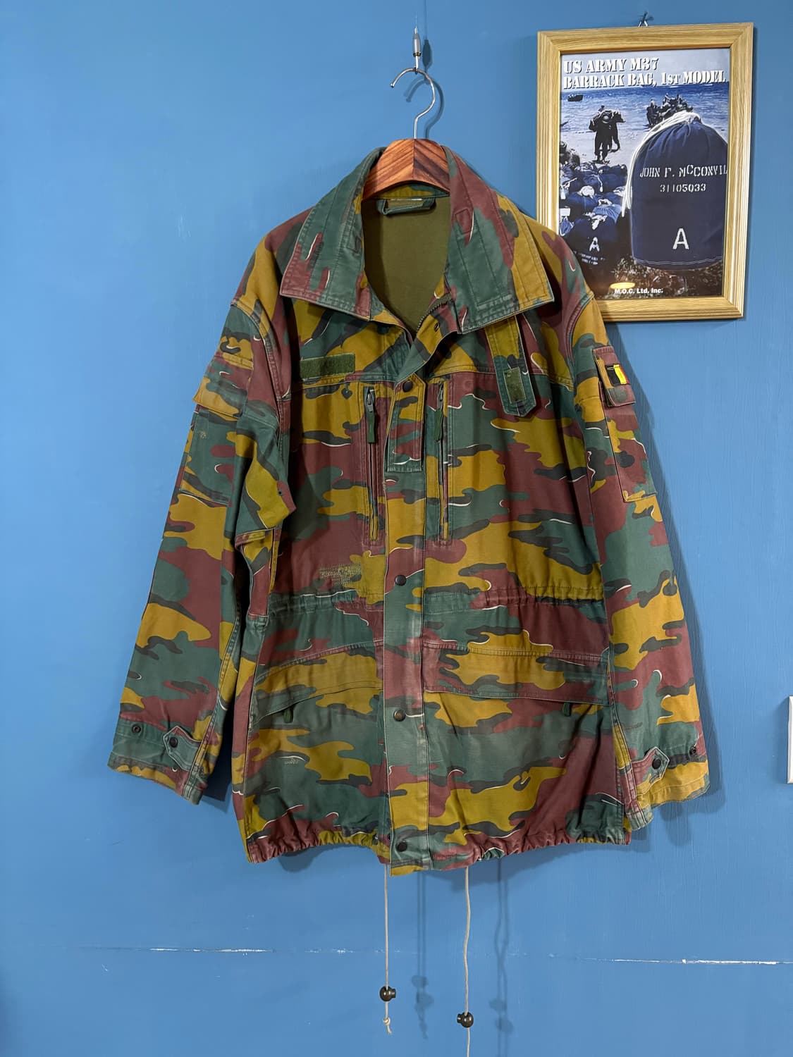 90s Belgian army M90 Filed Jacket. 상품이미지1