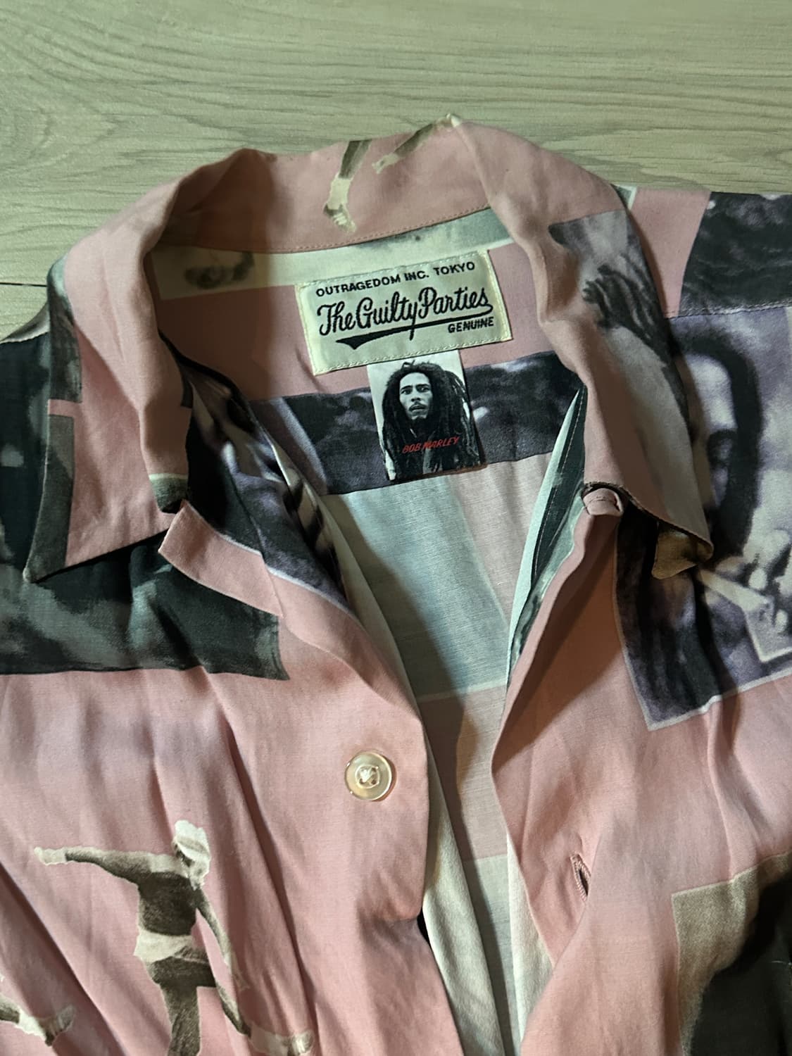 와코마리아 밥말리 하와이안 셔츠 상품이미지2