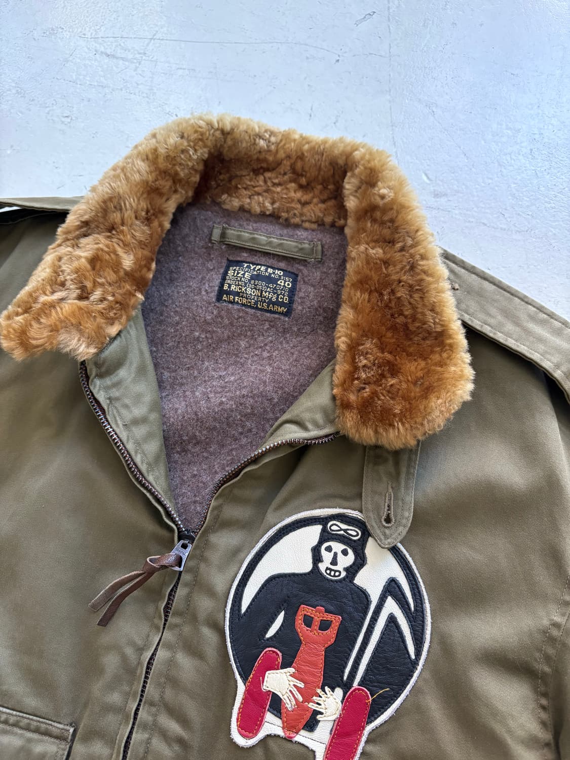 Buzz Rickson B-10 Flight Jacket. 상품이미지4