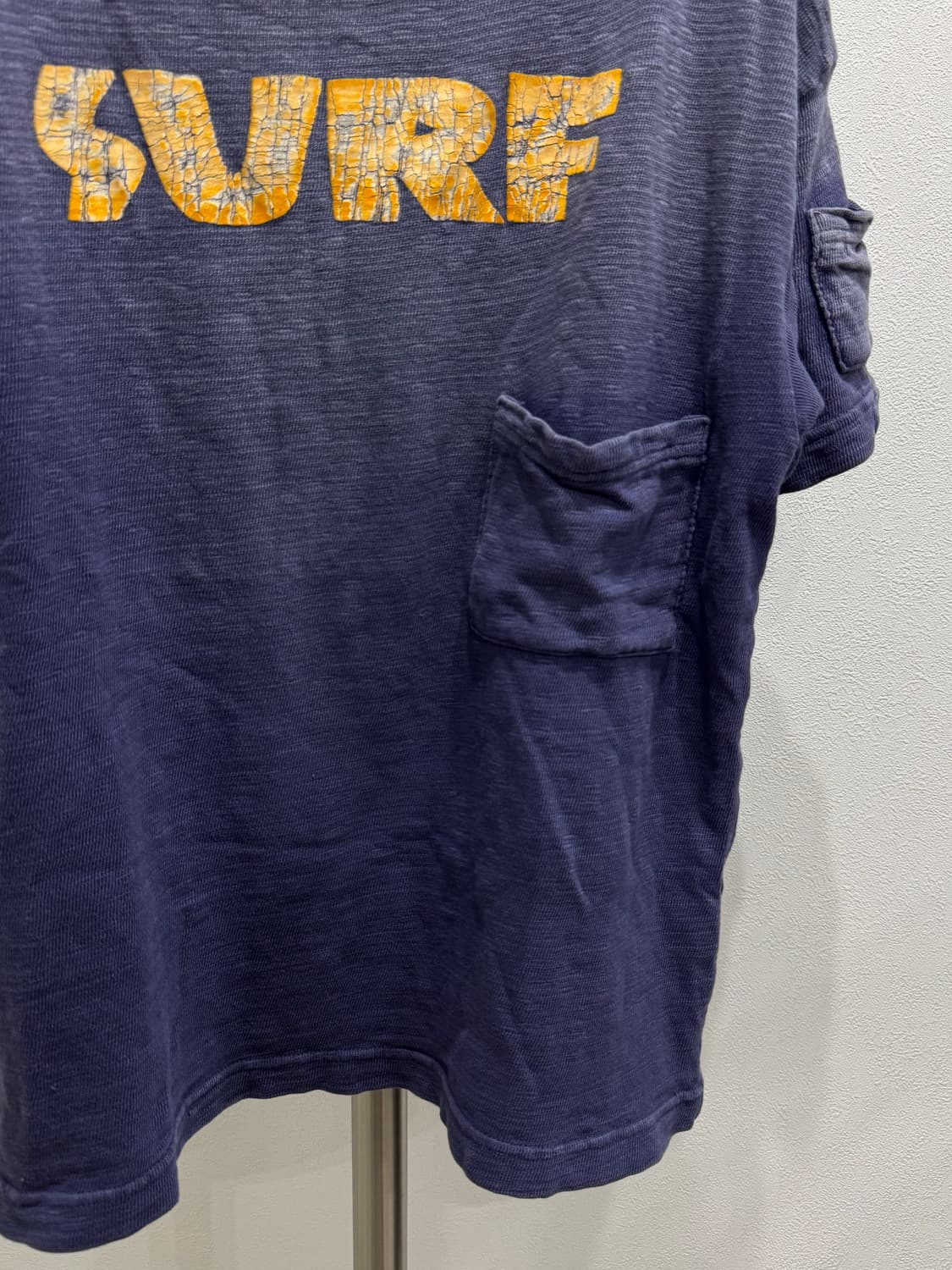 캐피탈 SURF 워시드 보트넥 포켓 티셔츠 상품이미지2