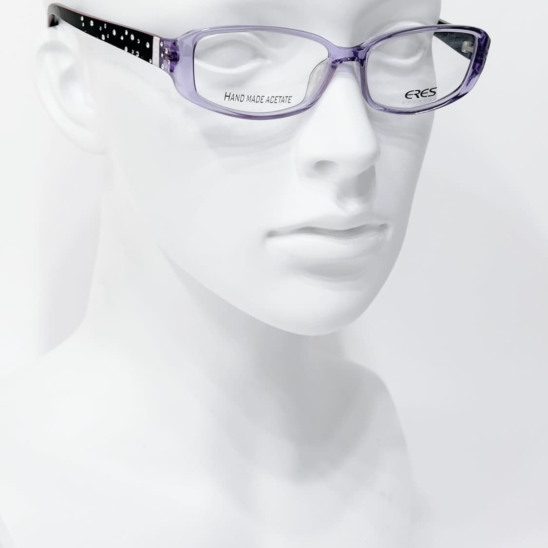 ERES 라벤더 큐빅 뿔테 데드스탁 빈티지안경 상품이미지5