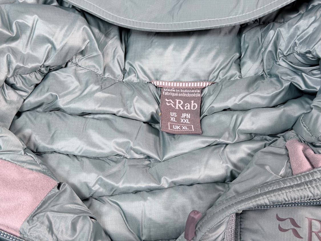 Rab 랩 경랭패딩 sage green xl 상품이미지4