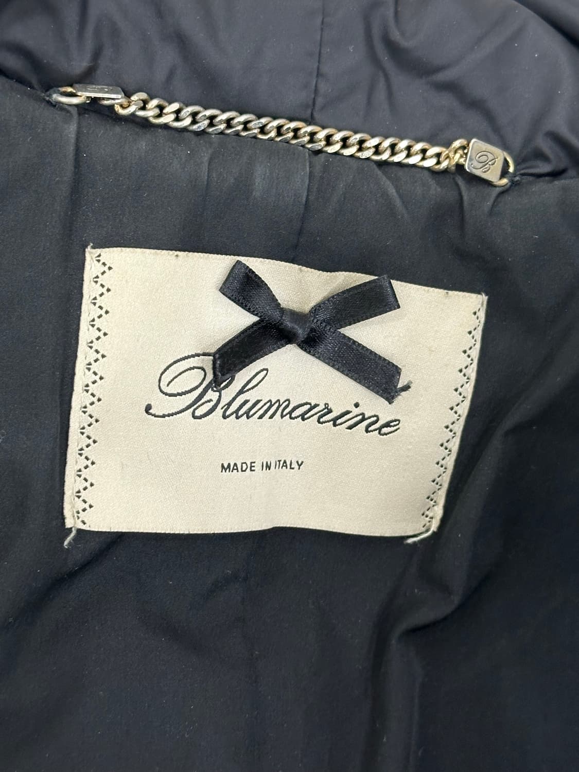 블루마린 퍼 패딩 조끼 상품이미지8