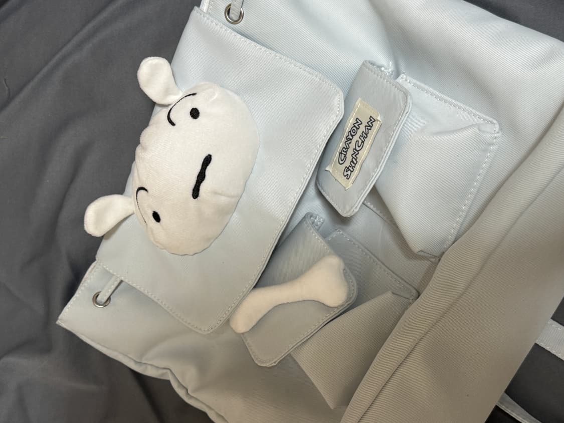 짱구는못말려 흰둥이가방 상품이미지1