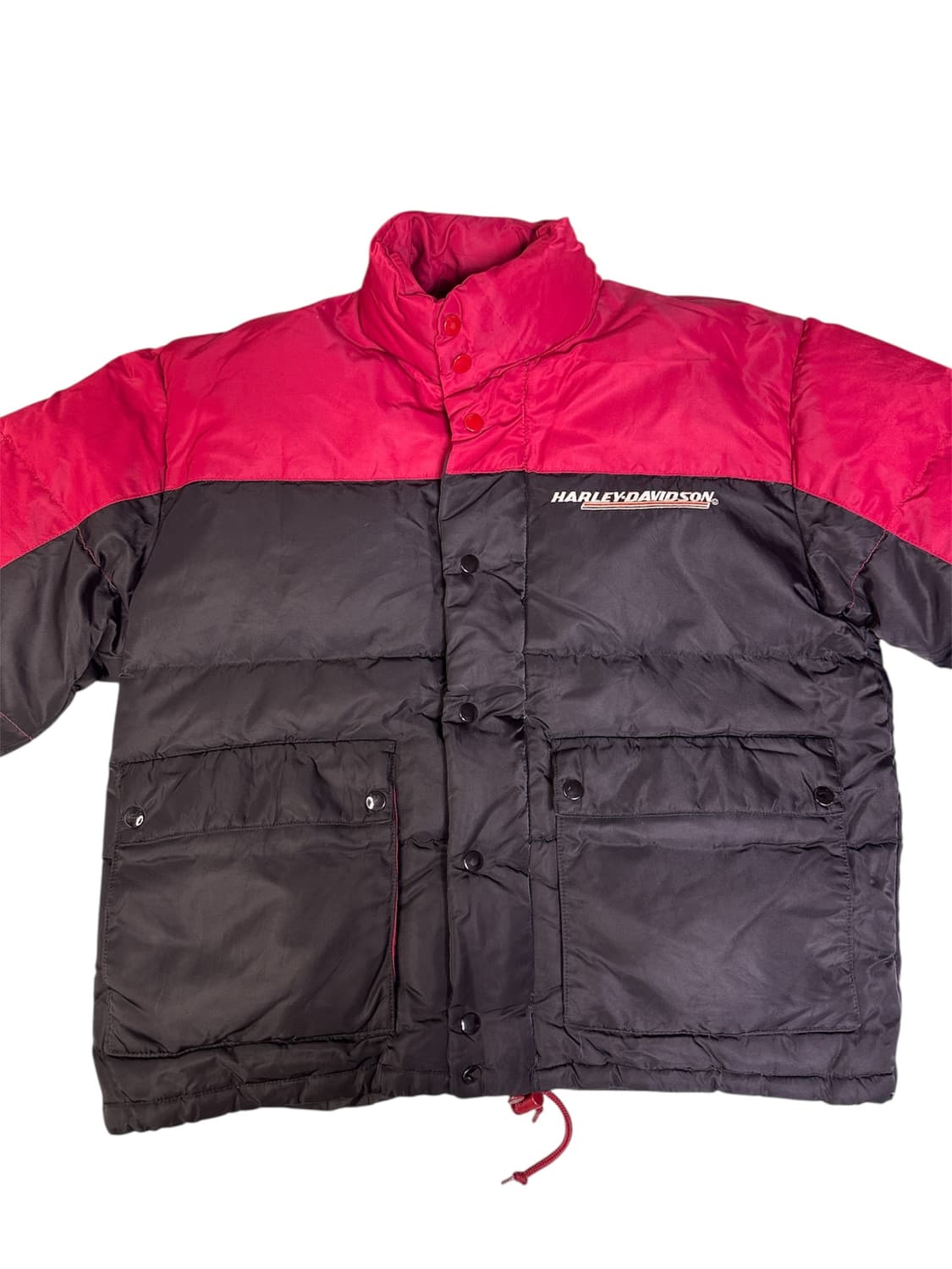 빈티지 할리 데이비슨 HARLEY DAVIDSON 푸퍼 다운자켓 L 상품이미지2