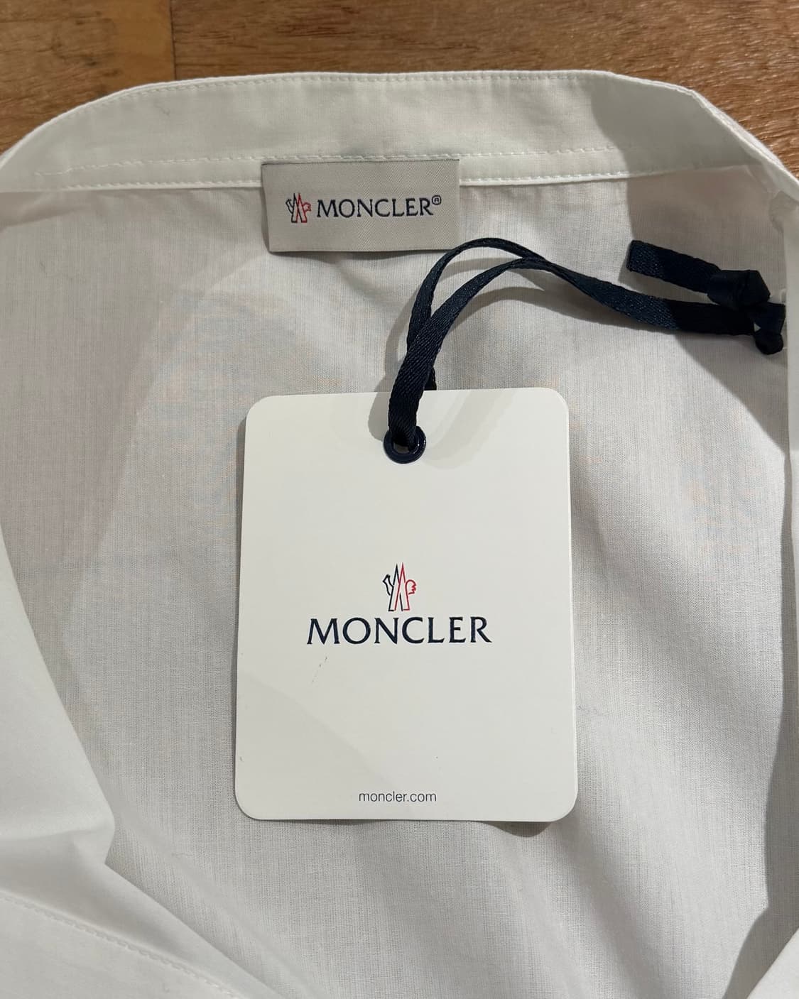 몽클레어 화이트 차이나칼라 셔츠 상품이미지7