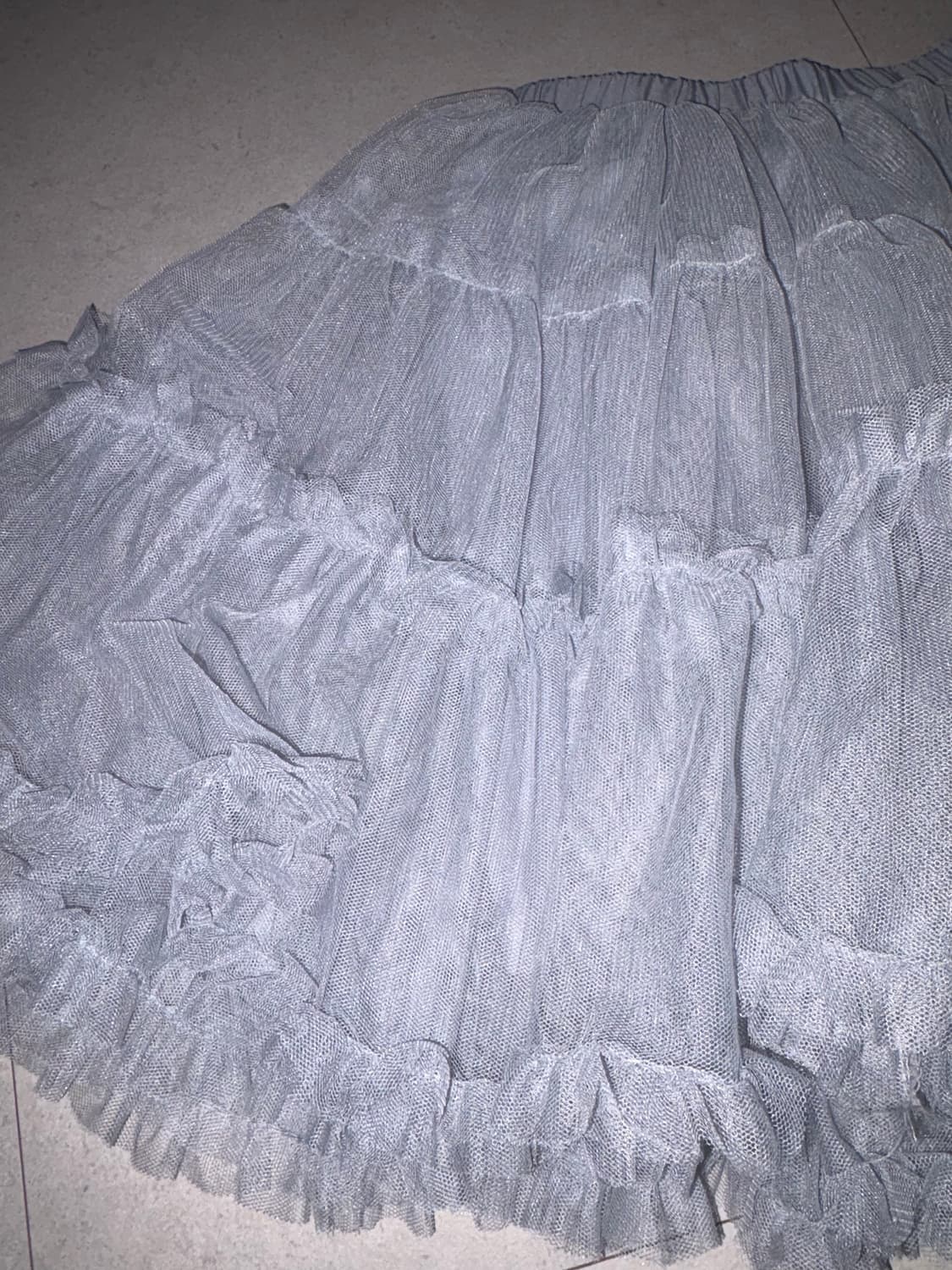 레이스 캉캉 스커트  상품이미지2