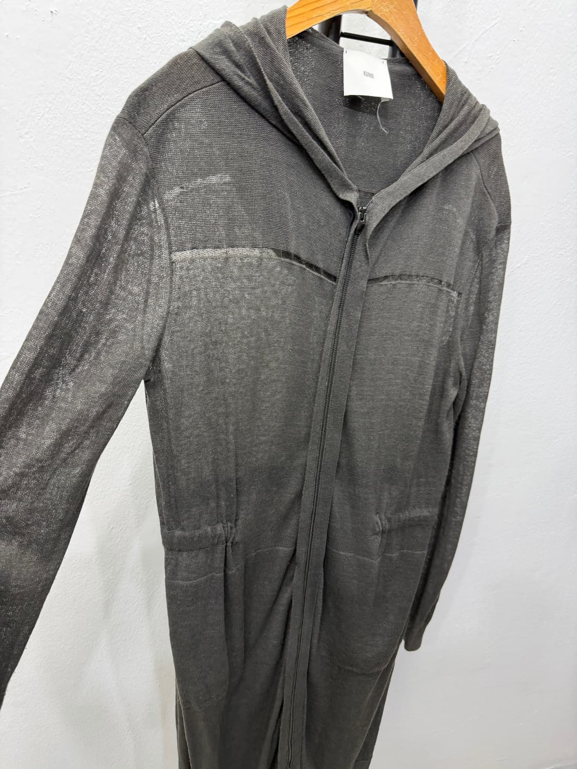 정품) 구호 여성 니트 롱 집업 55-66 상품이미지2