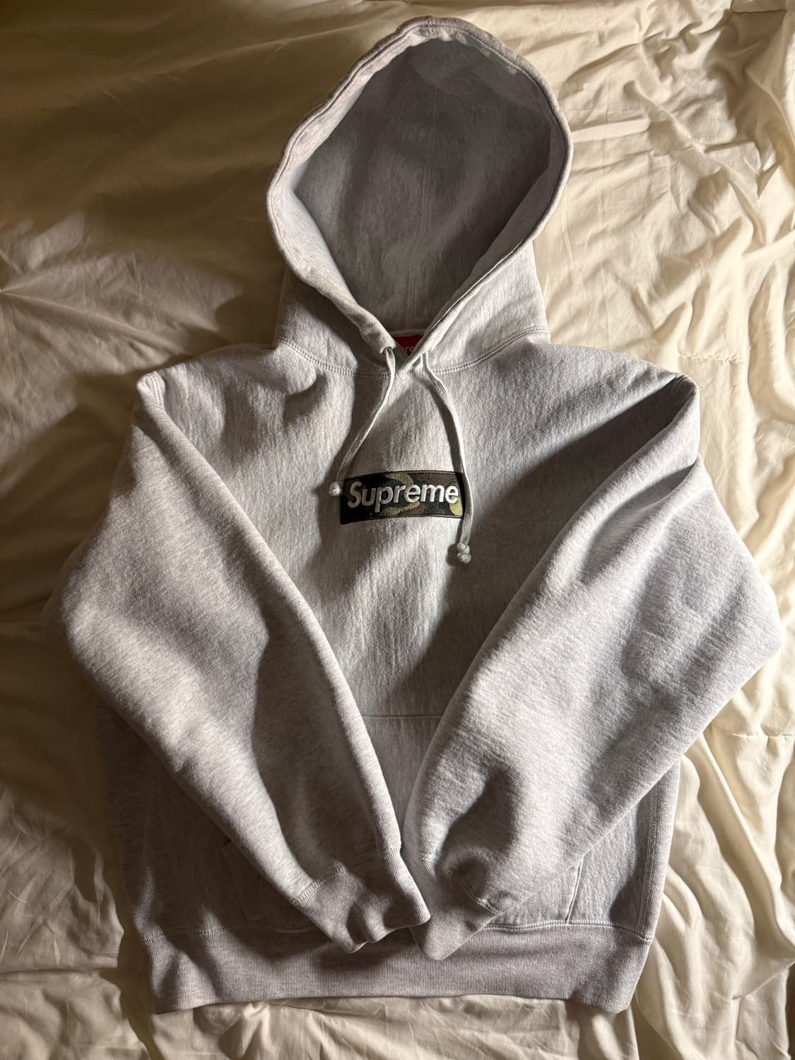 슈프림 카모 박스로고 후드티 상품이미지2