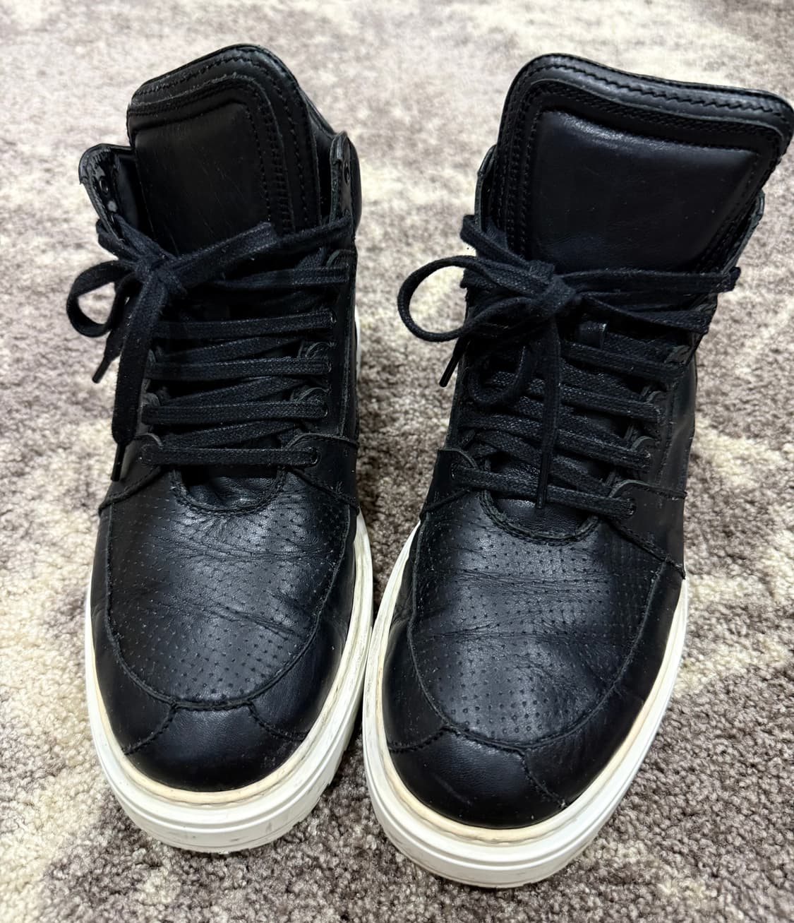 Kris Van Assche 크리스 반 아쉐 미드탑 스니커즈 41 1/2 상품이미지4