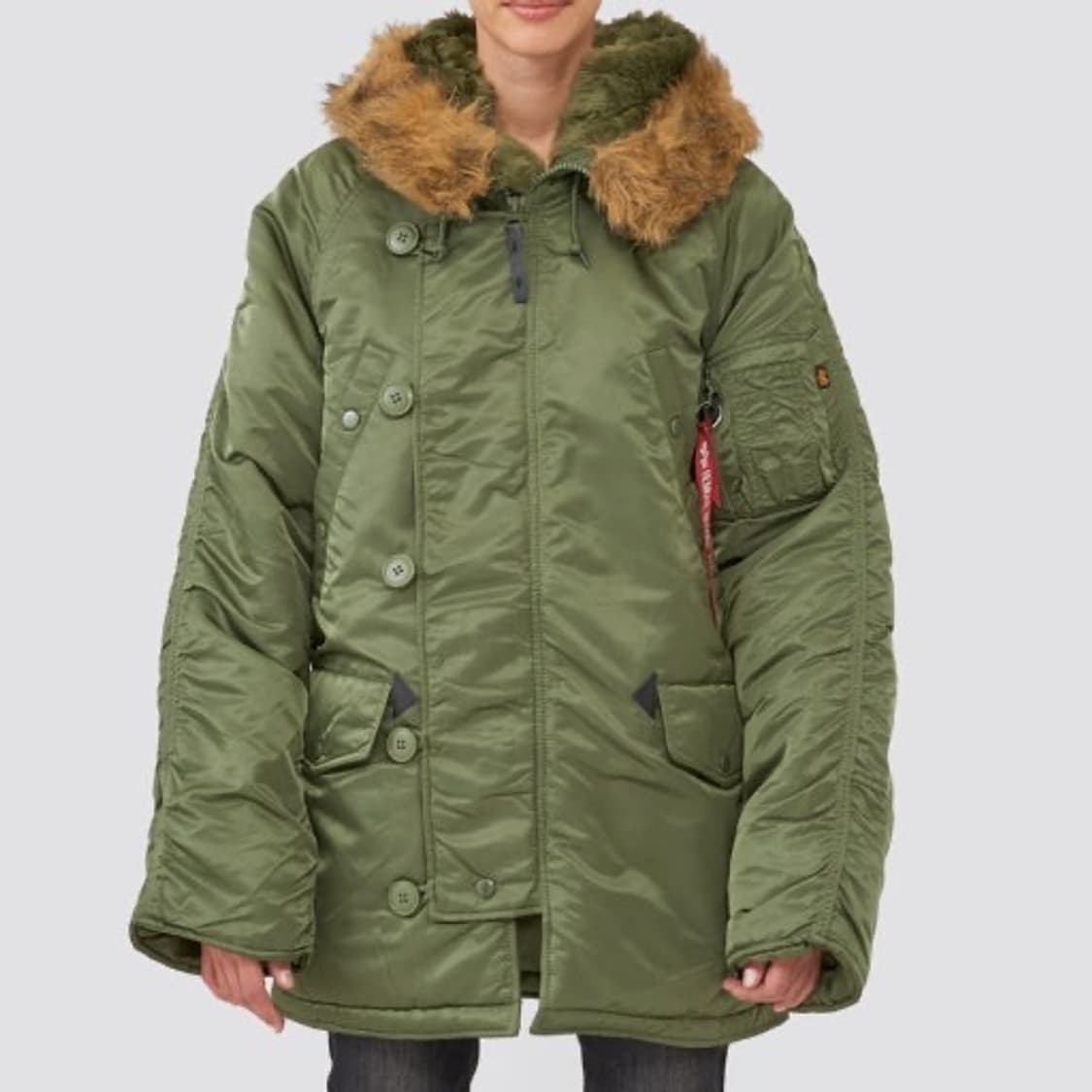 알파인더스트리 nb3 슬림핏 파카 상품이미지1