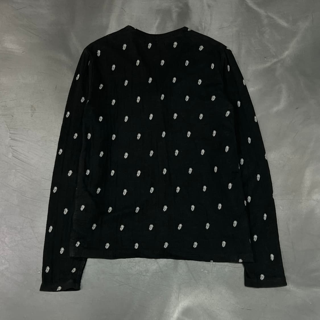  히스테릭 글래머 x 롤링스톤즈 패턴 가디건 y16179 상품이미지2