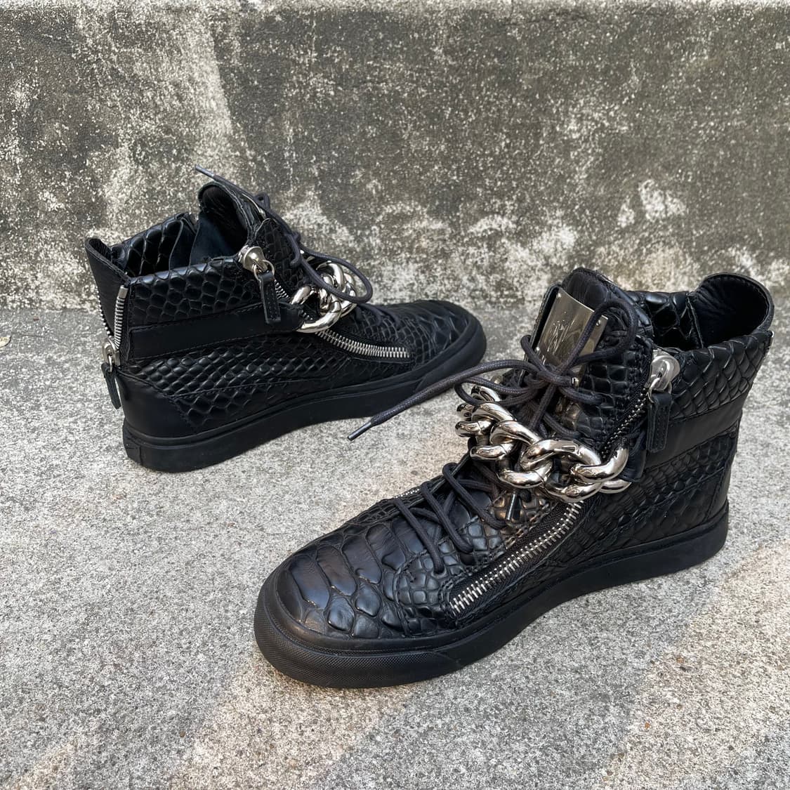 [39] Giuseppe Zanotti 하이탑 스니커즈 남여 상품이미지3