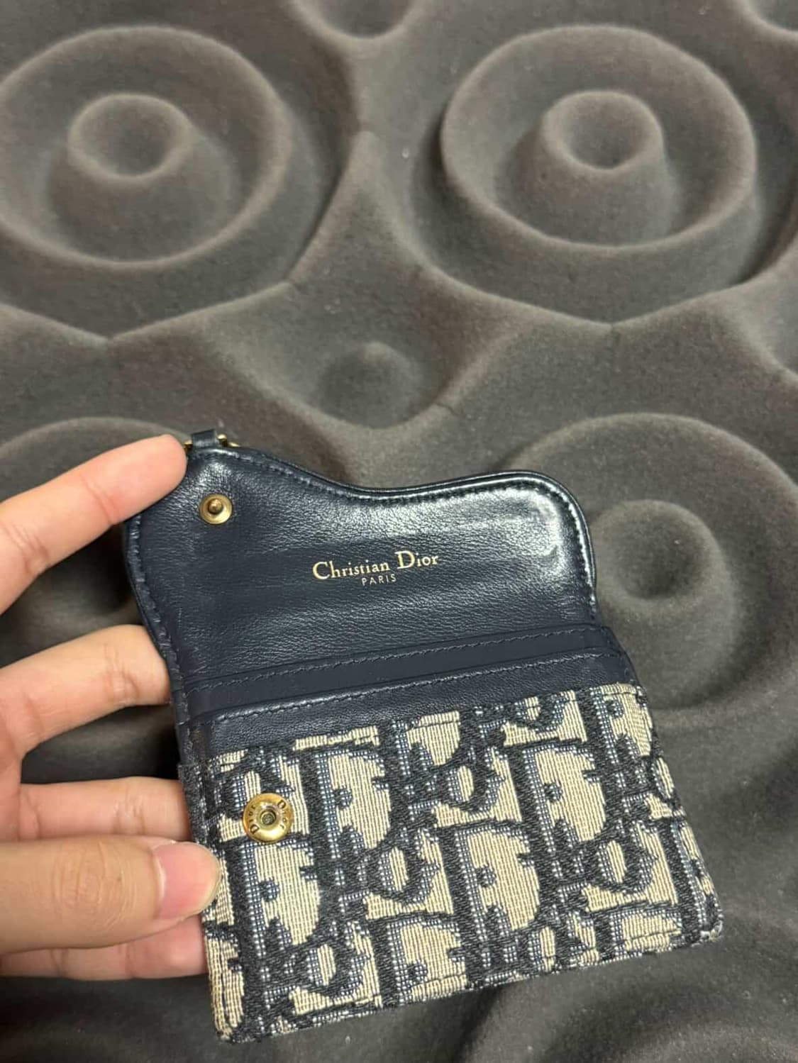 디올 오블리크 새들 카드지갑 상품이미지6