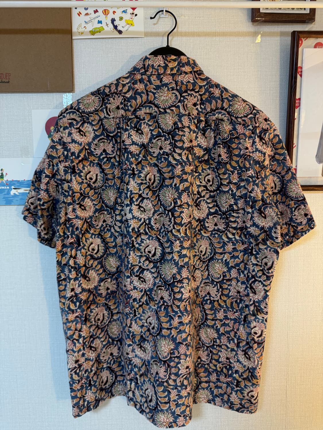 [M]Beams+ 빔즈 플로럴 패턴 반팔셔츠 상품이미지2