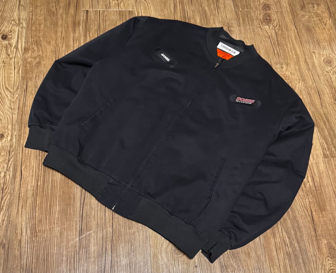 [XL] 레드 캡 패치 봄버 워크 자켓 상품이미지1