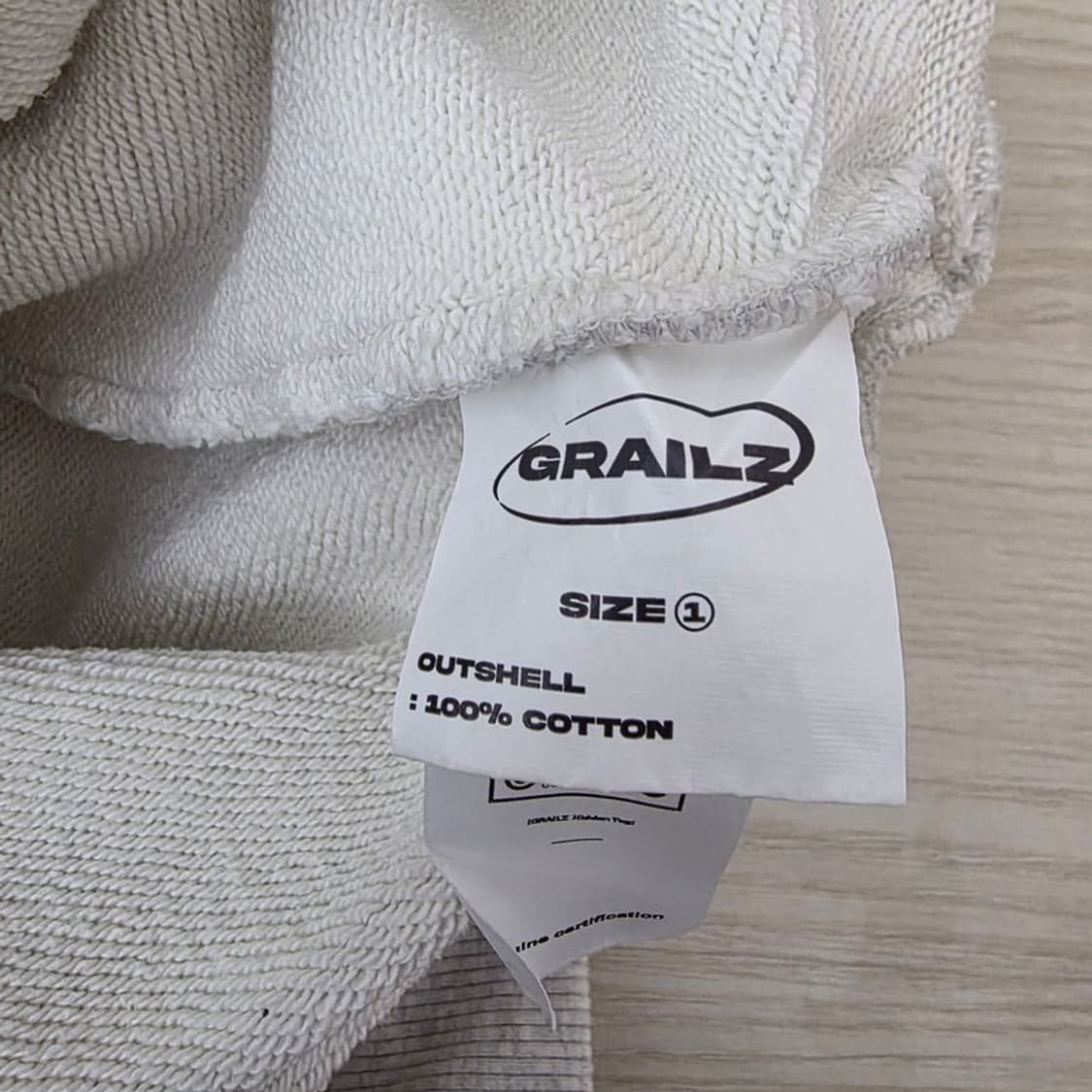 그레일즈 지오메트리 헤비 후드티 1 상품이미지7