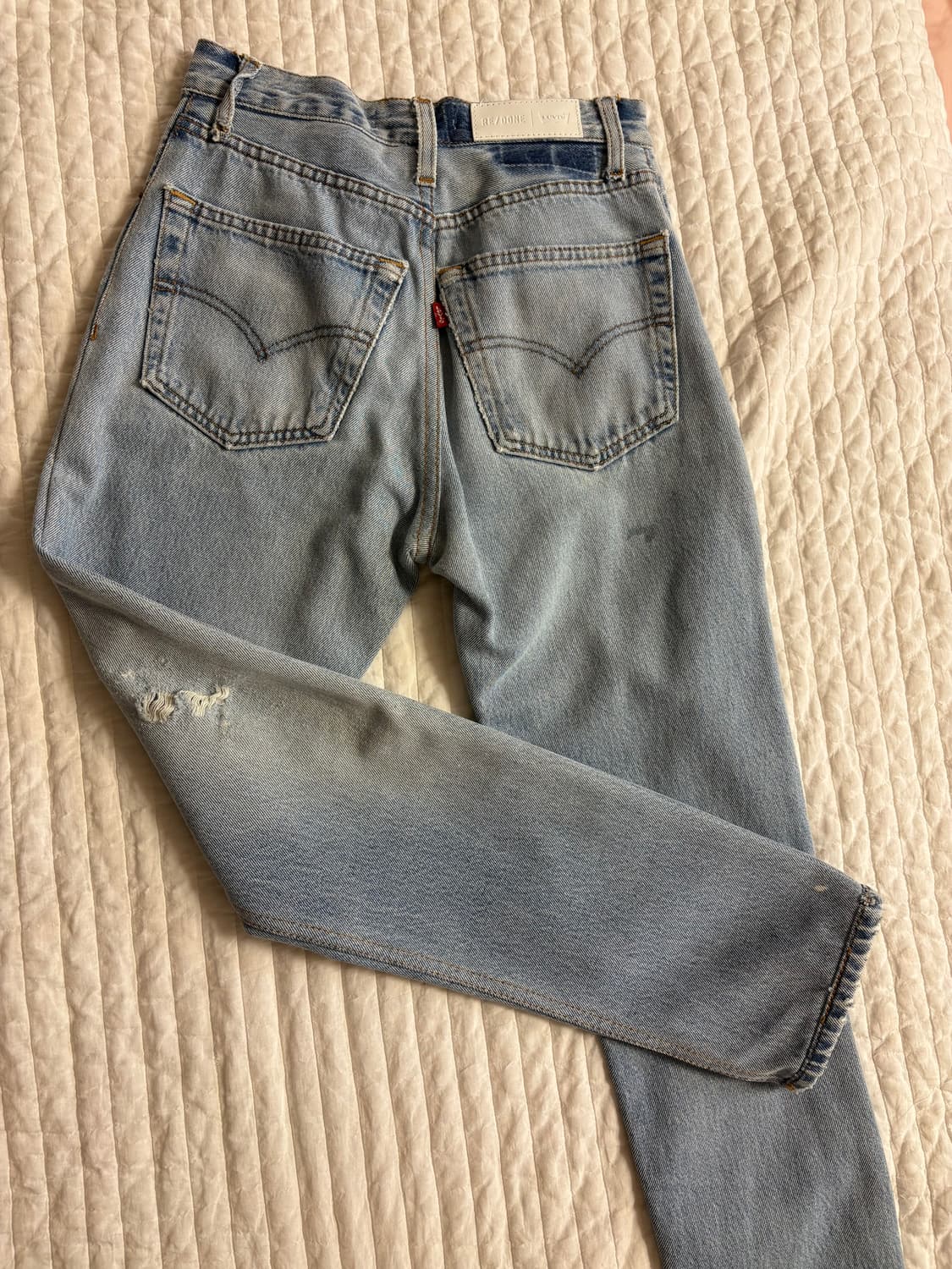 리던 리비이스 하이라이즈앵클크롭 24 새상품  상품이미지5