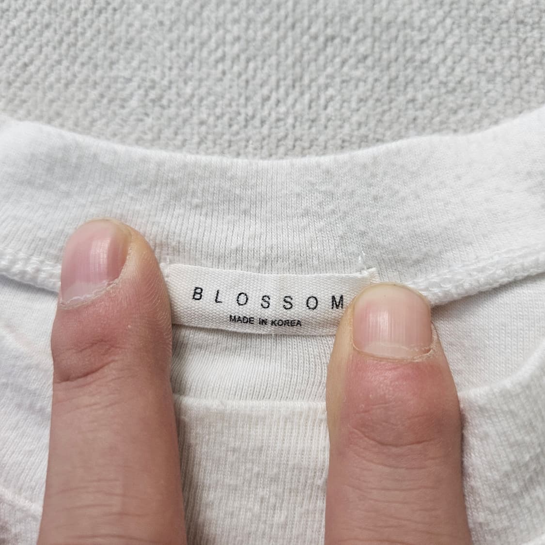 실측확인 블러썸 여성 로고 긴팔티 0403Y 상품이미지3