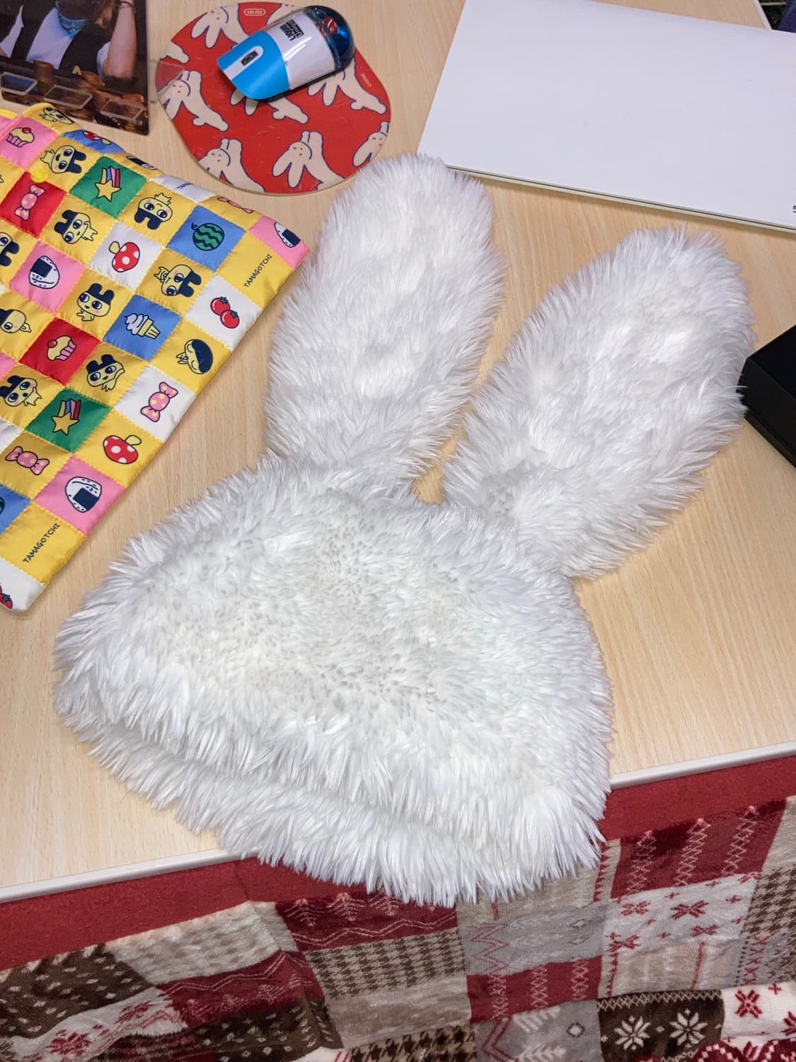 아기토끼 퍼모자 바나나우유 발레코어 원피스 도트 땡땡이 꽃패치 가디건  상품이미지7