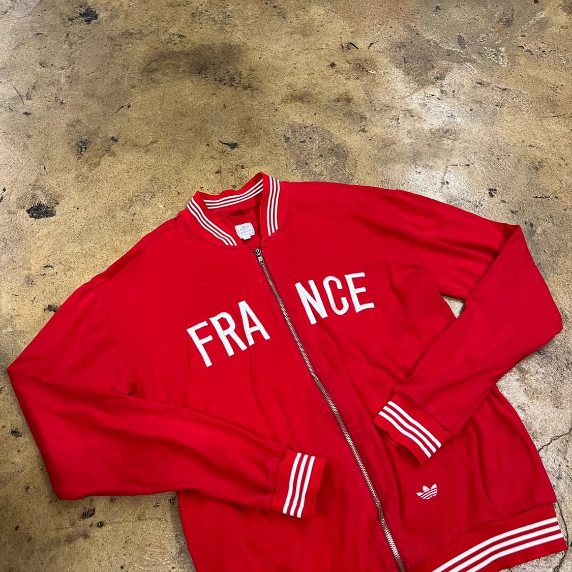 아디다스 프랑스 코튼 면 집업  상품이미지1