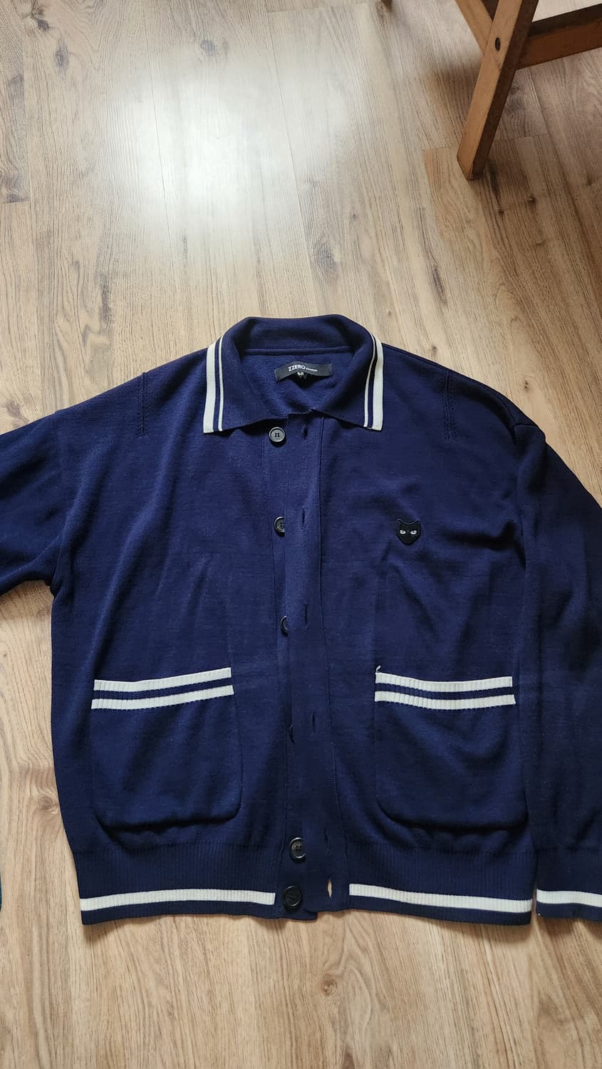 [L] 송지오 옴므 지제로 팬서 가디건 긴팔 니트 티셔츠 상품이미지9