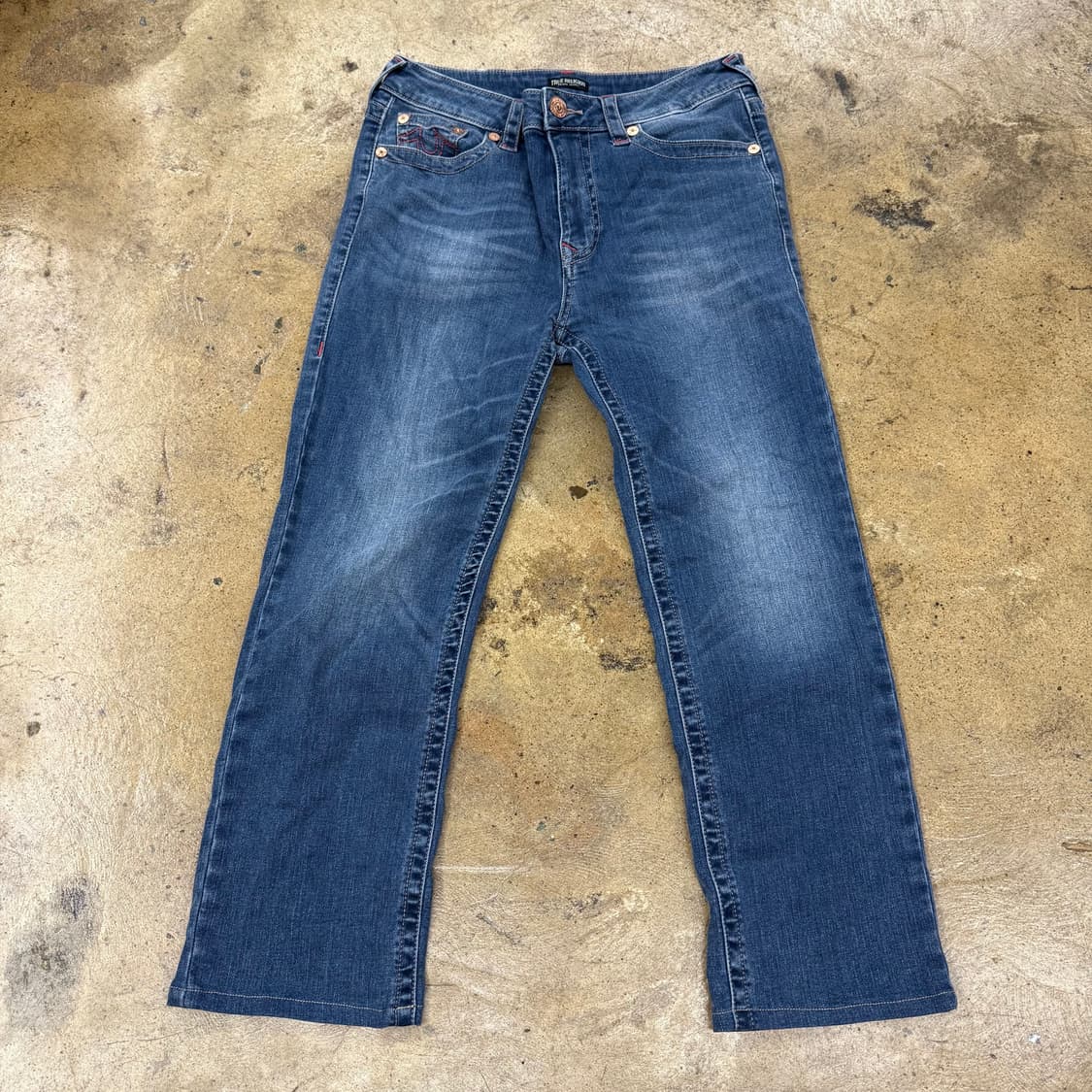 [정품/30] 트루릴리전 중청 데님 청바지 b14 상품이미지2