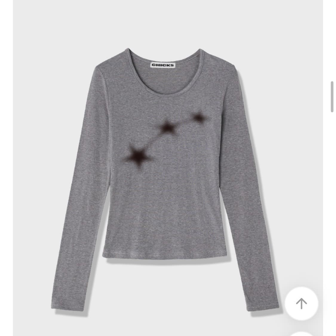 칙스 그레이 스타라이트 롱슬리브 상품이미지1