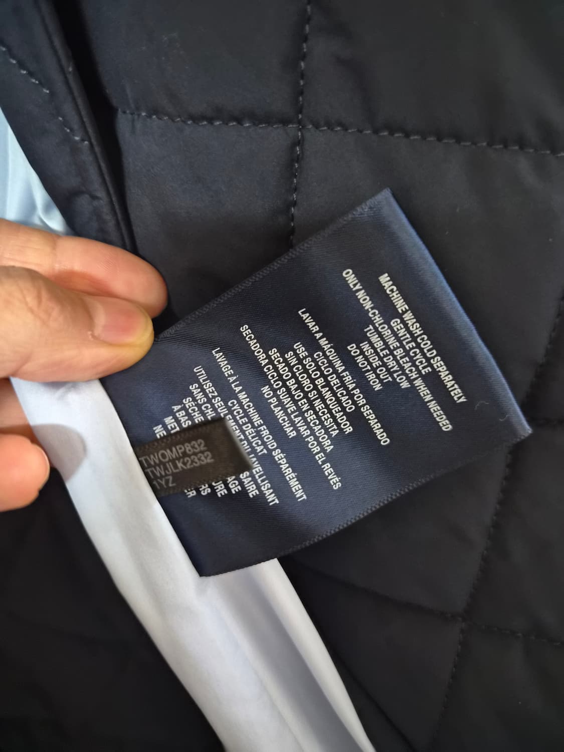 타미힐피거 퀼팅트렌치코트 상품이미지10