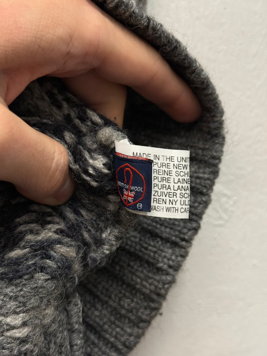 HIGHLAND British Wool Fair Isle Knit Ves 상품이미지7