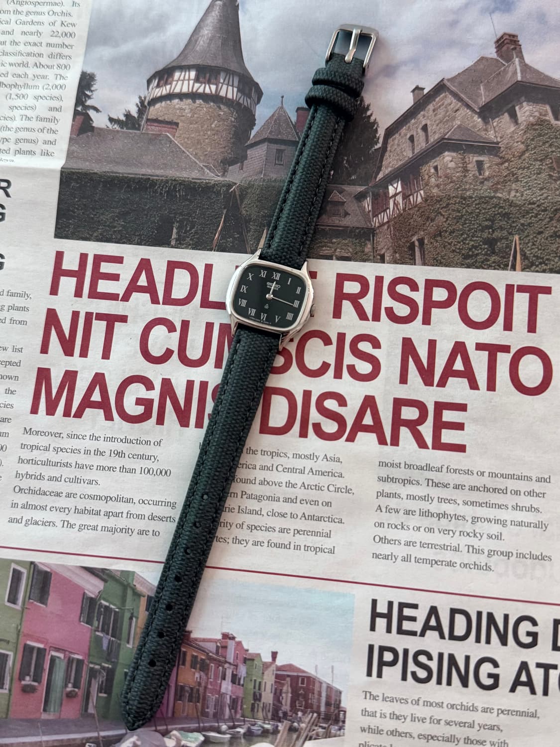 Seiko 세이코 스퀘어 쿼츠 2320 상품이미지2