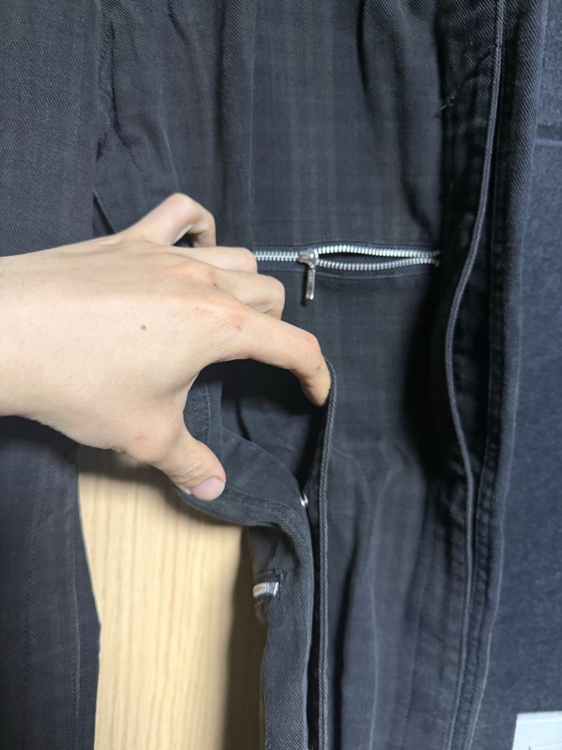 그런지 오픈 팬츠 상품이미지5