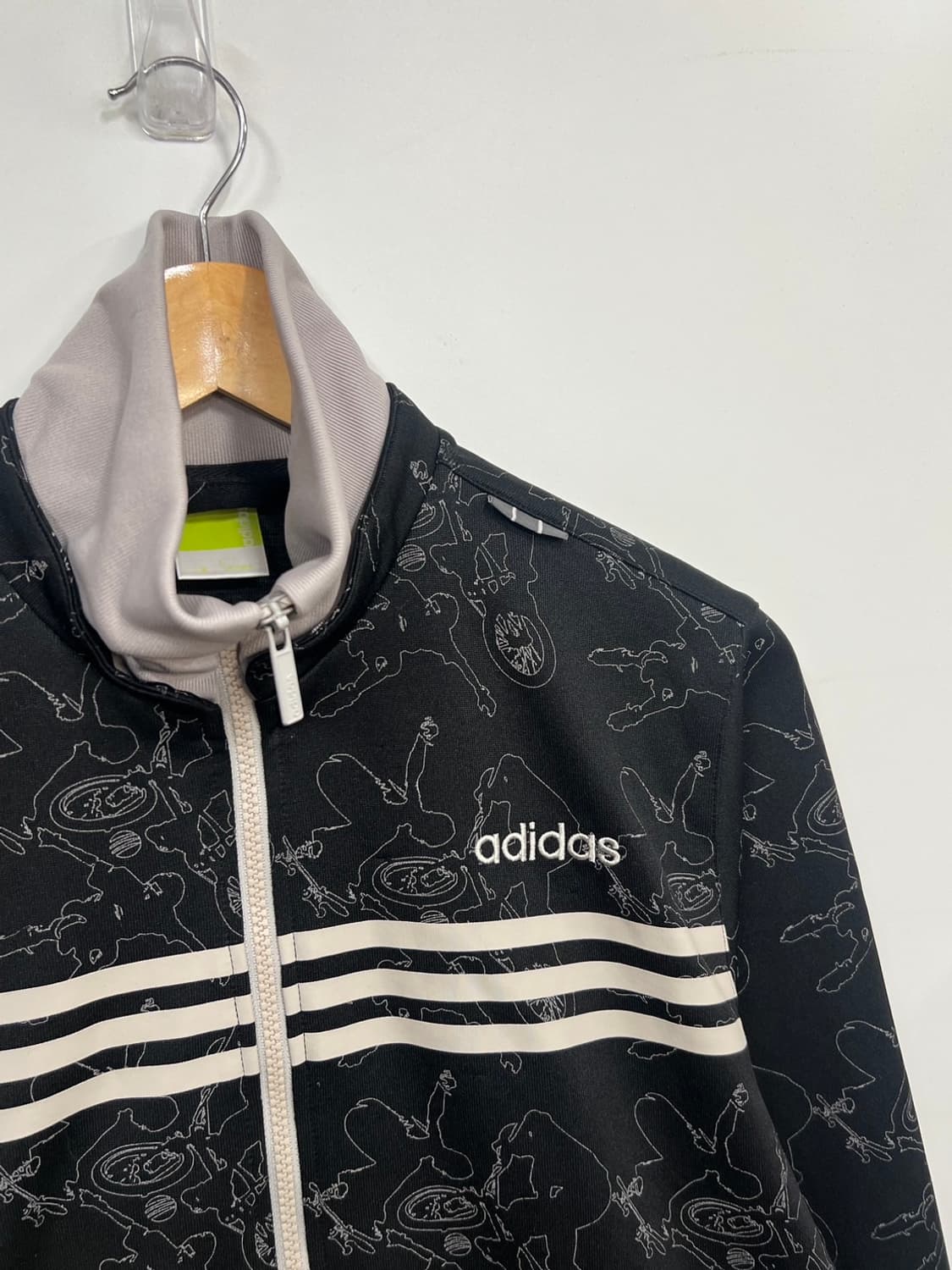 아디다스 Y2K 빈티지 그래픽 트랙 집업 져지 상품이미지2