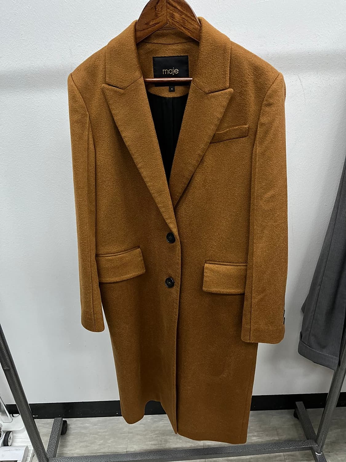 여) 마쥬 캐시미어100% 롱코트  상품이미지1