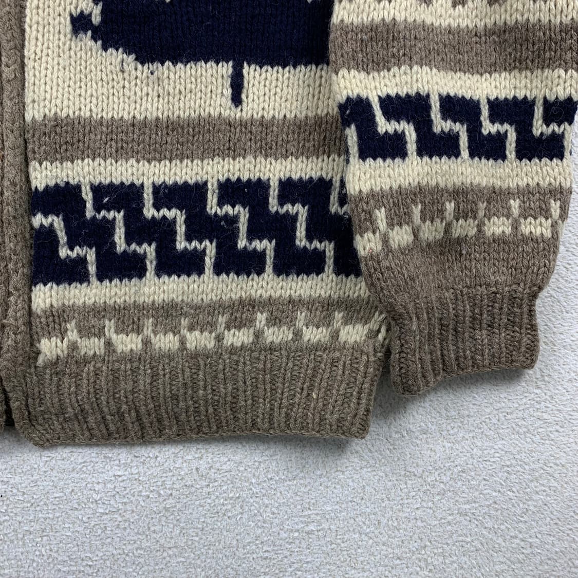 빈티지 헤비울 코위찬 가디건  상품이미지4