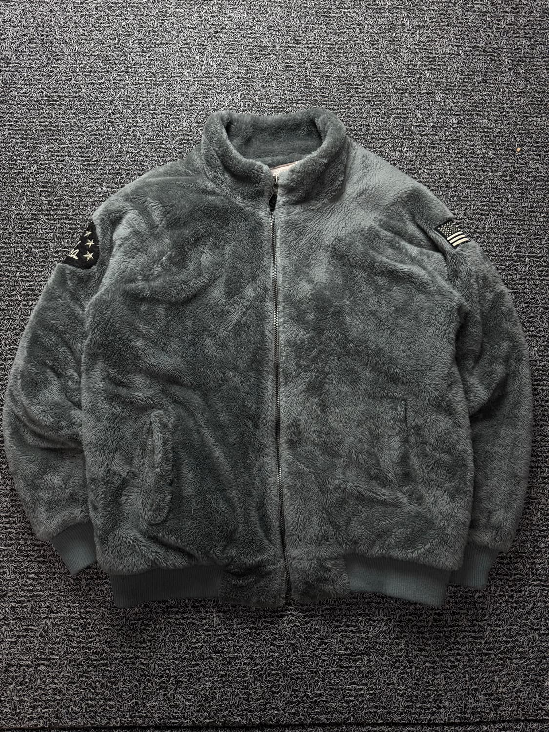 엑스톤즈 성지고 패치로고 쉐르파 플리스 자켓 1359 상품이미지2