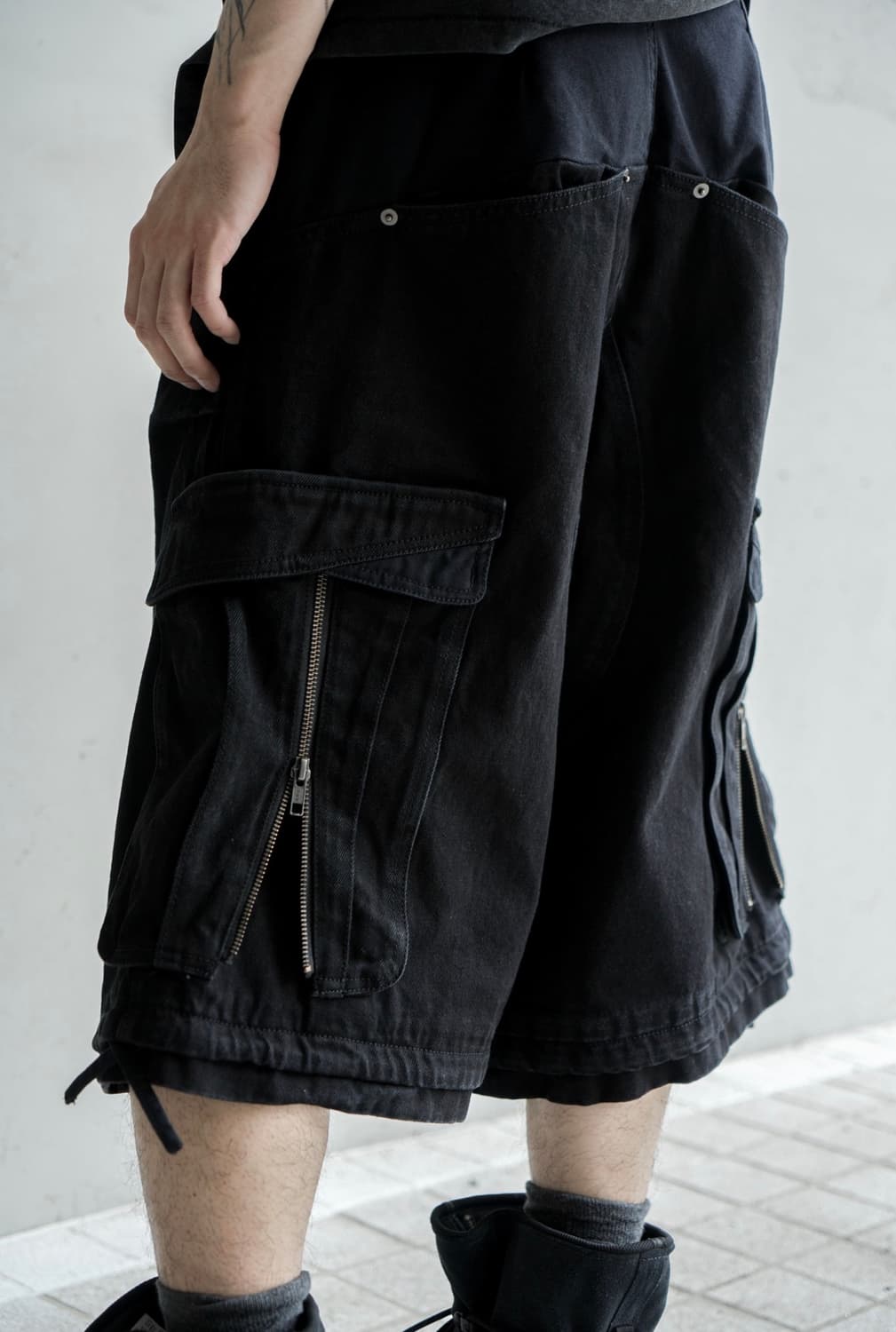 ETCE LAYERED BACK CARGO SHORTS 상품이미지2