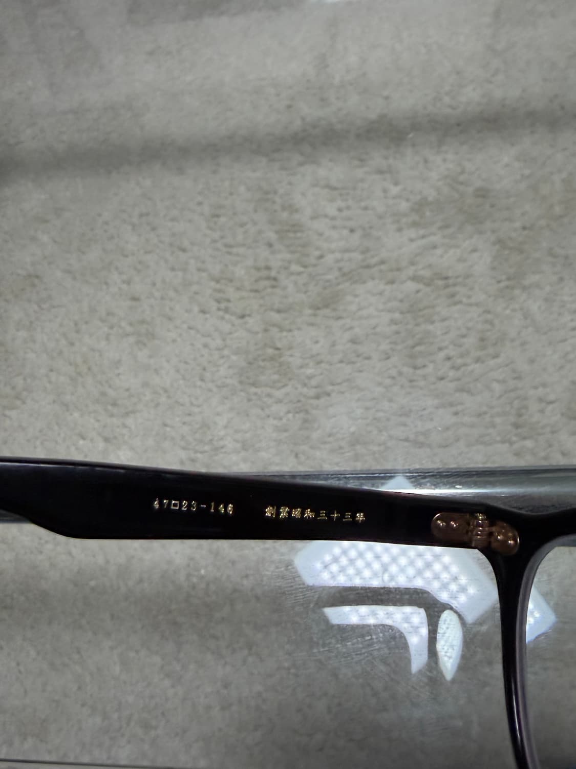금자안경 가네코 옵티컬 kc 60n 블랙 47-23 상태 굿 상품이미지8