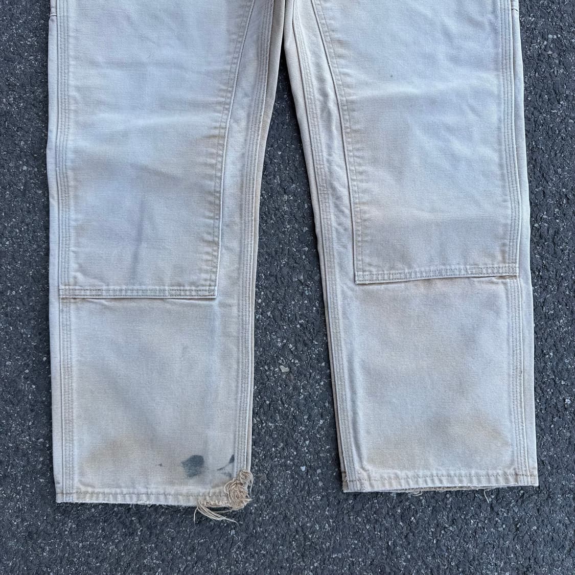 OG 칼하트 B01 BRN 더블니 카펜터팬츠 상품이미지3