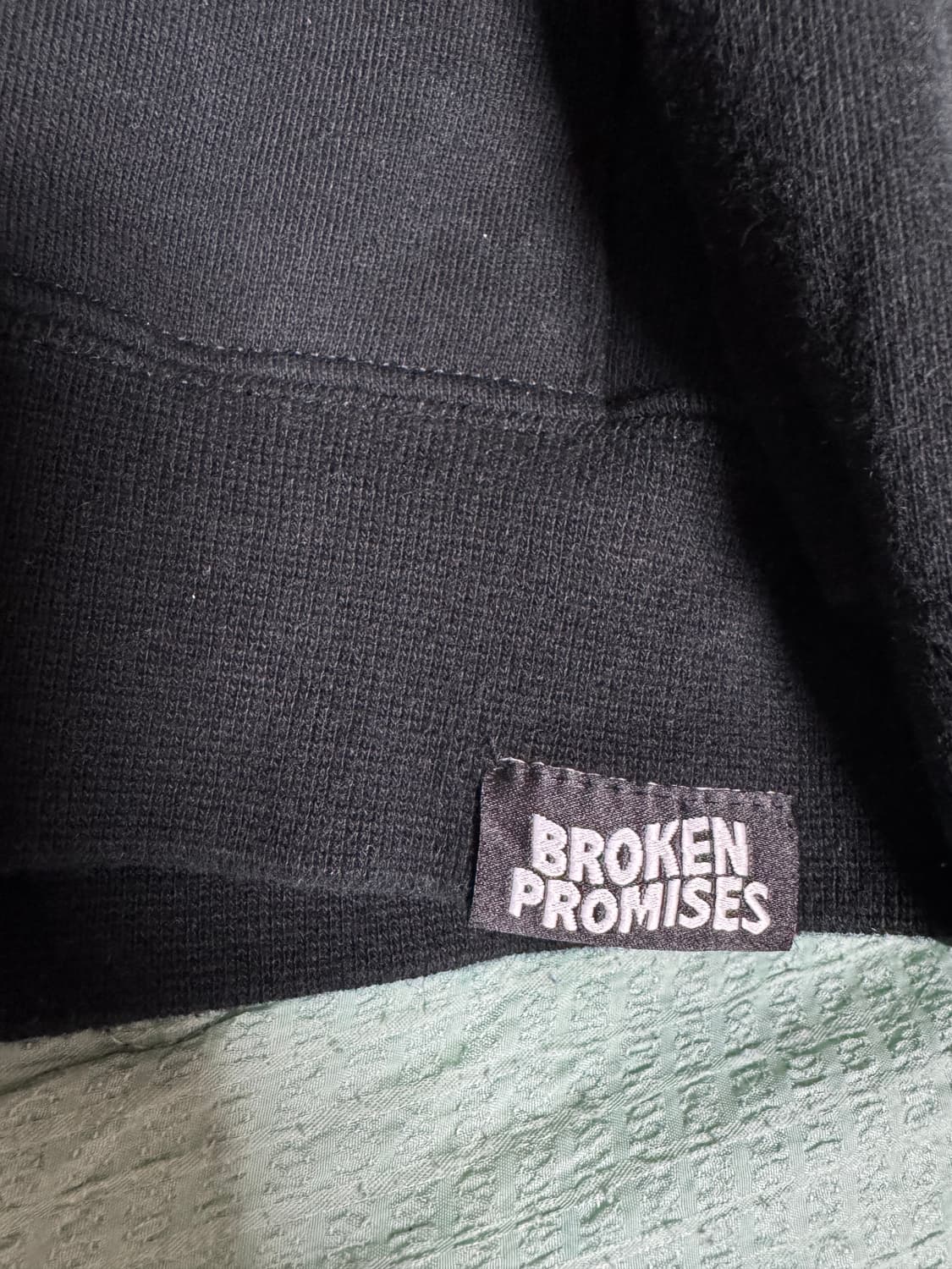 이토준지 x BROKEN PROMISES 소용돌이 아자미 그래픽 후드 M 상품이미지6