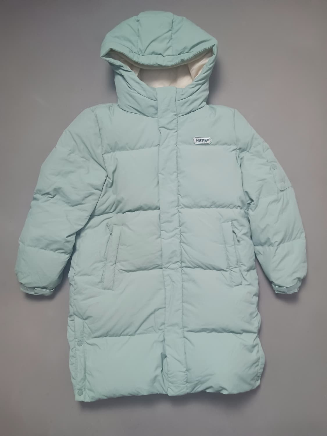 [155] 네파 키즈 타우루스 롱다운 자켓 제이드그린 상품이미지1