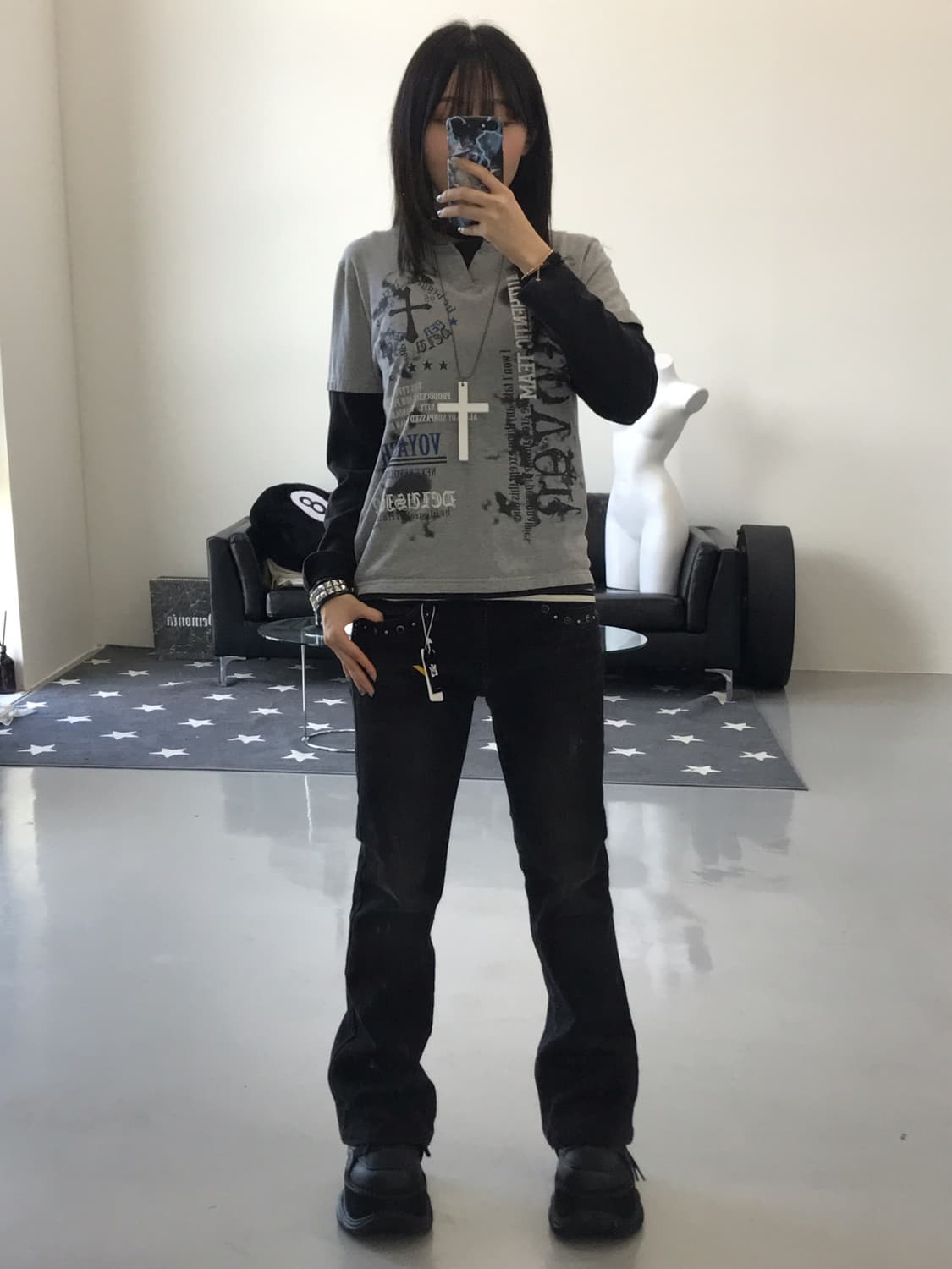 Jpn Y2k GraphicLong Sleeve T-Shirts 상품이미지2