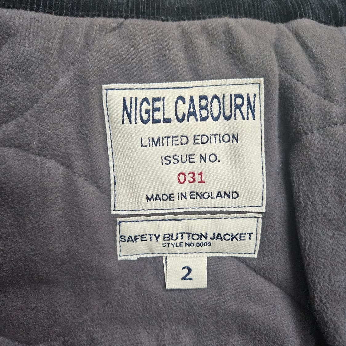 (희소,레어,수집용) 나이젤카본 고밀도 나일론 필드자켓 / 2사이즈 상품이미지3