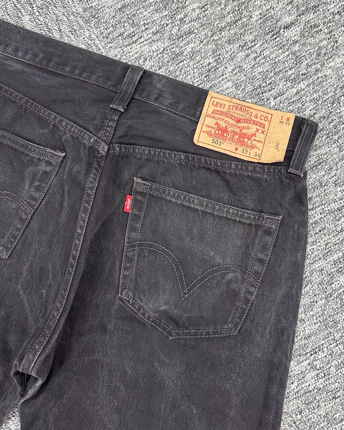 (허단42)00'S 리바이스 501 블랙워싱-M1920 상품이미지1